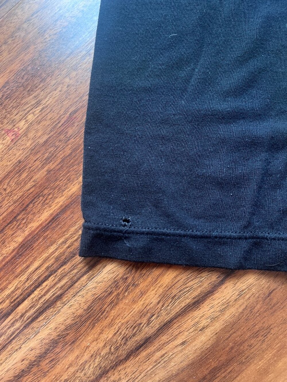 Cuddl Duds Rayon Blend Wide Waistband Soft Wear Yoga Lounge Leggings Black L - Picture 3 of 3